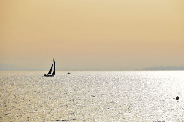 Atardecer en Isla Plana