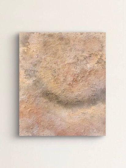 Timanfaya Media Mixta Lienzo Paisaje