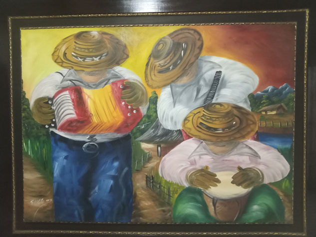 Alma Vallenata Oil Canvas Others