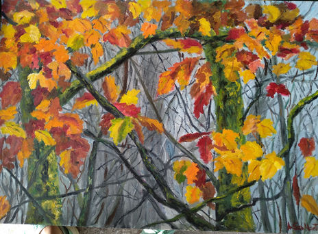 Hojas de otoño