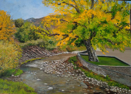 Río en otoño