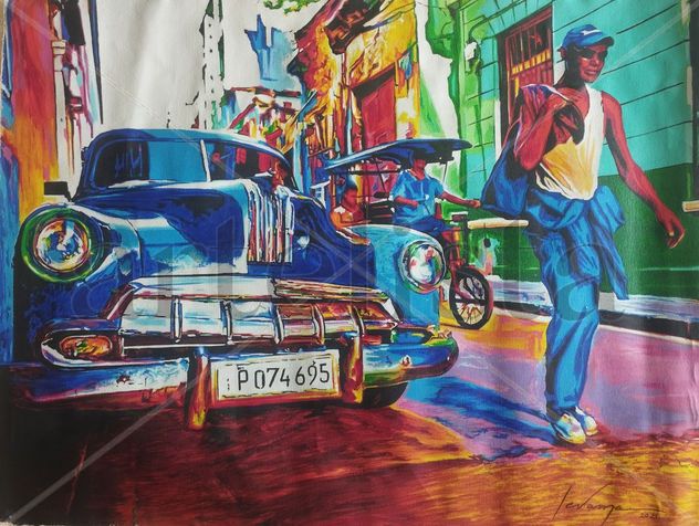 Auto y bicitaxi, Cuba