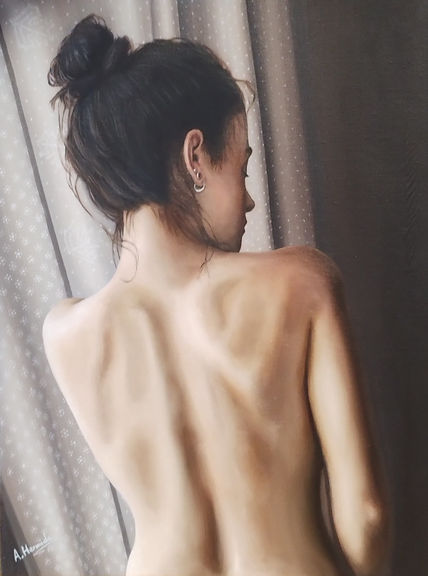 Chica de espaldas