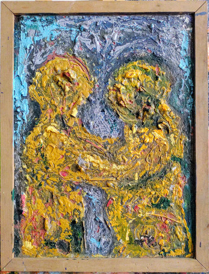 Amor tóxico Acrylic Panel Figure Painting