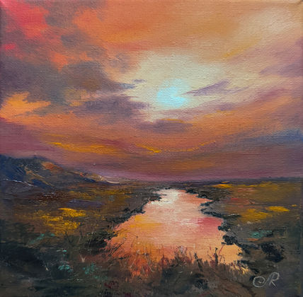 Paisaje Atardecer