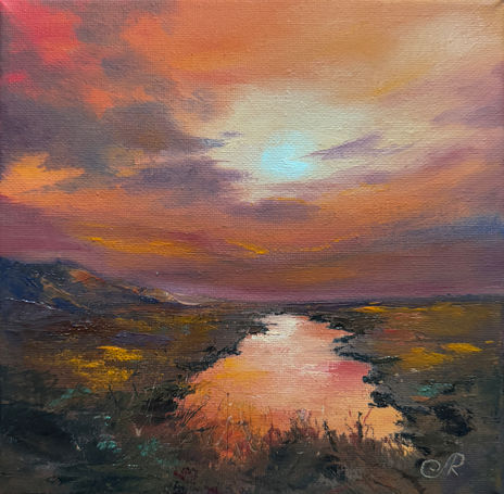 Paisaje Atardecer