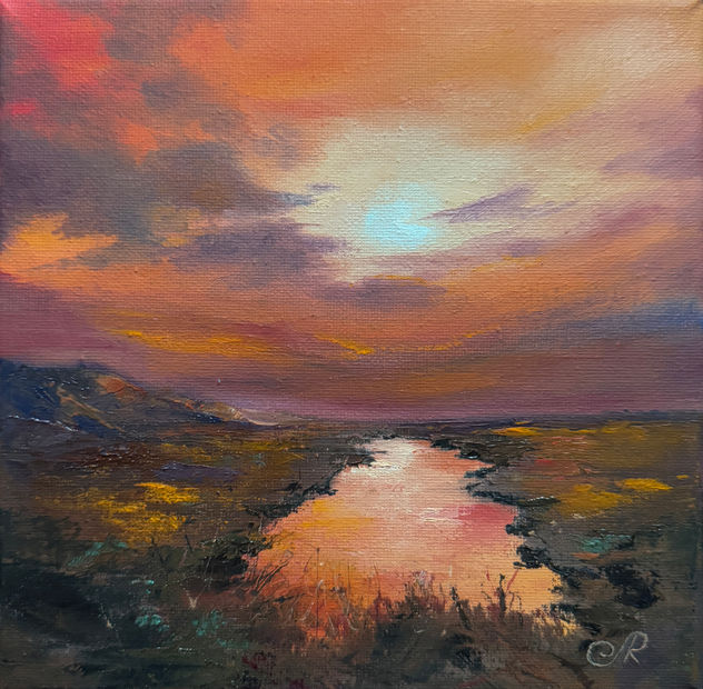 Paisaje Atardecer