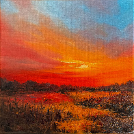 Paisaje Atardecer