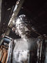 escultura arte reciclaje, Honduras.