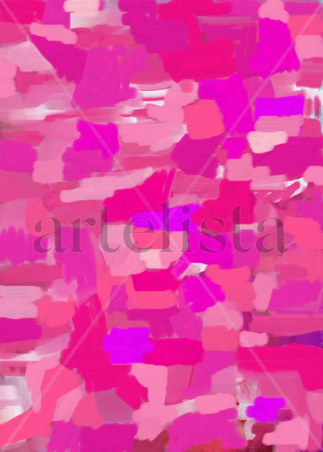 abstracto expresionista - los colores solitarios - rosa. adelfa, la belleza asesina
