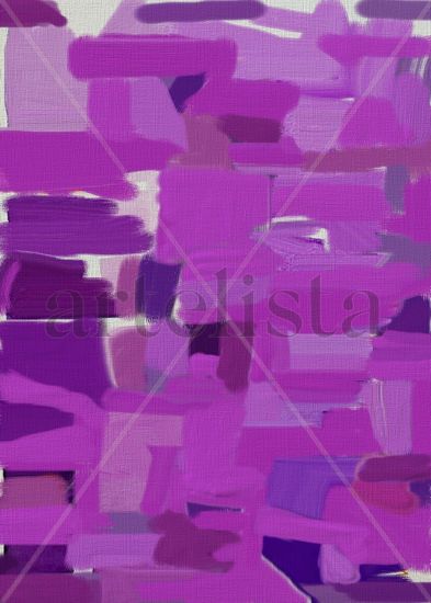 expresionista - los colores solitarios - violeta. violeta de cobalto 