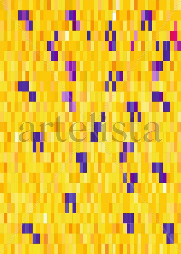 2025 - abstracto geométrico - Anchusa Azurea version 1