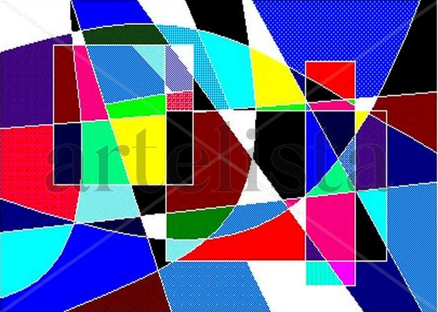 abstracto geométrico - cristal 1