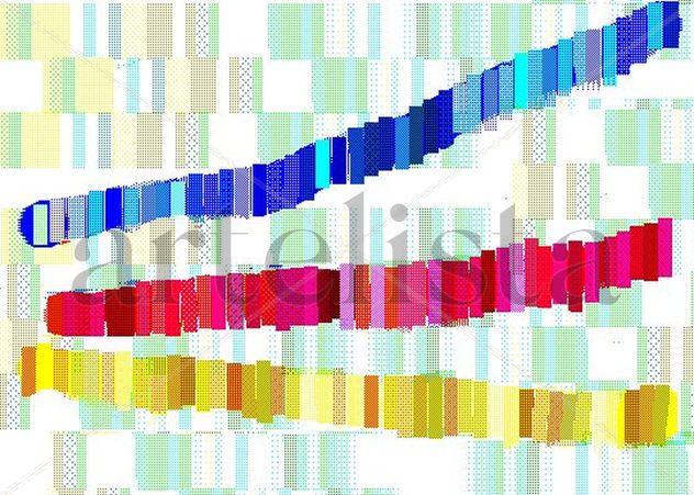 abstracto geométrico - tierra, espíritu, cielo