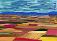 imprexpresionismo - campos de cereales y viñas