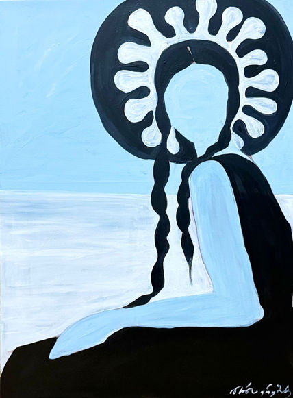Blue Figure