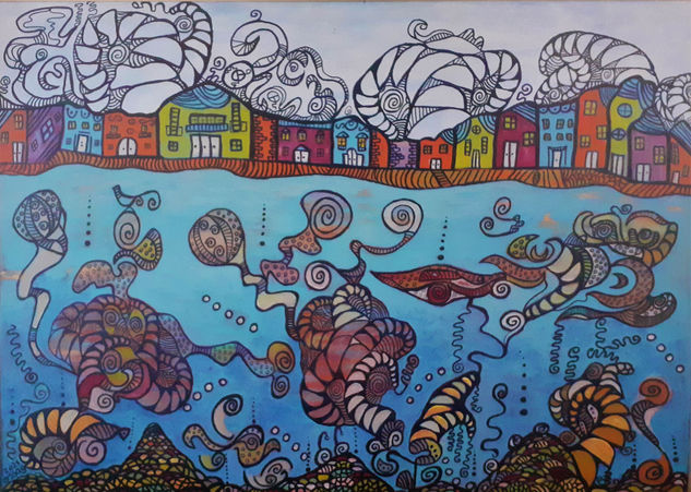 Ciudades 6 Acrylic Panel Landscaping