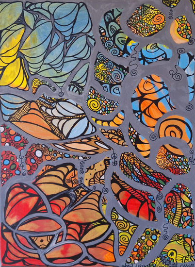 Azar y caos 1 Acrylic Canvas Others