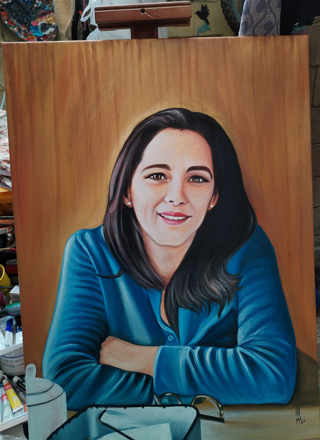 PINTURA HONDUREÑA, RETRATO FEMENINO