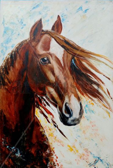 Caballo 1 Acrylic Canvas Animals