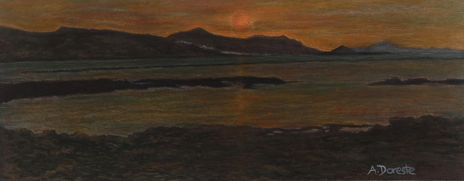 Atardecer en la...
