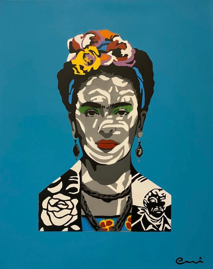 Frida Kahlo- spray