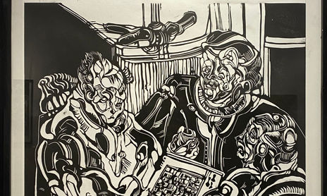 Sentarse en la mesa
