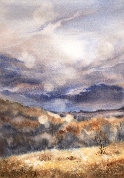 Paisaje Atardecer