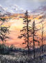 Paisaje Atardecer