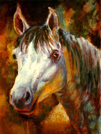 CABEZA DE CABALLO Mixed media Paper Animals