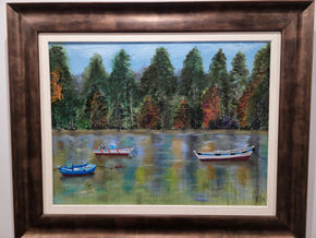Barcas en el lago