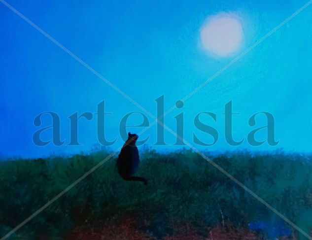 Shoto...lune... Acrílico Lienzo Animales