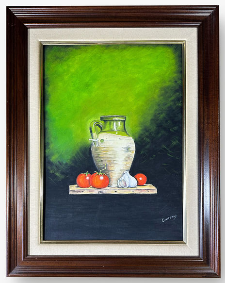 Botijo y tomates
