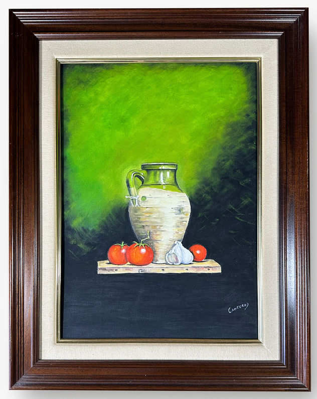 Botijo y tomates
