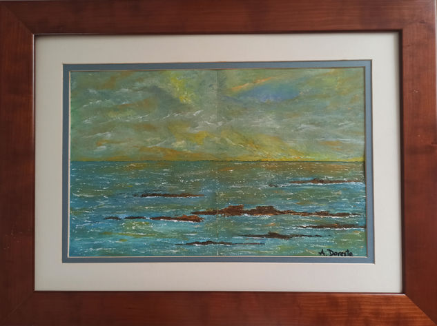 Marina Acrylic Paper Marine Painting