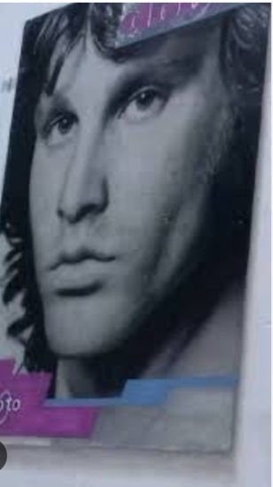 Jim morrison Oil Canvas Portrait
