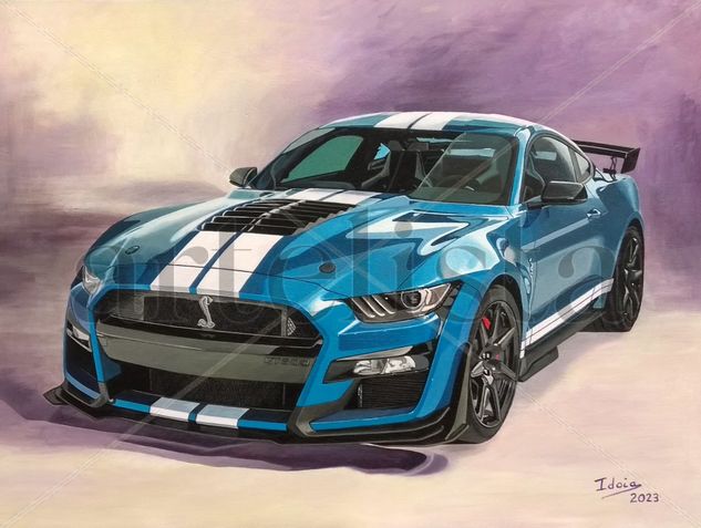 Mustang Shelby Acrílico Tabla Figura