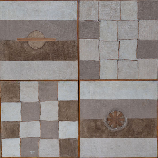 TIERRAS Mixed media Panel Figure Painting