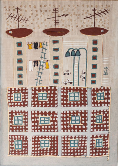 ANTENAS Mixed media Paper Figure Painting