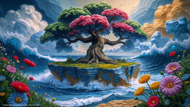 El Árbol Onírico del Acantilado Celeste