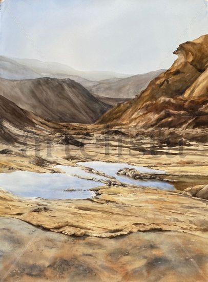 Agua de lluvia Watercolour Paper Landscaping