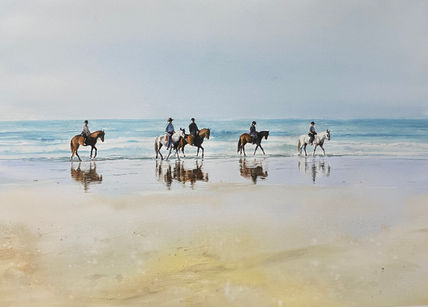 Paseo por la playa
