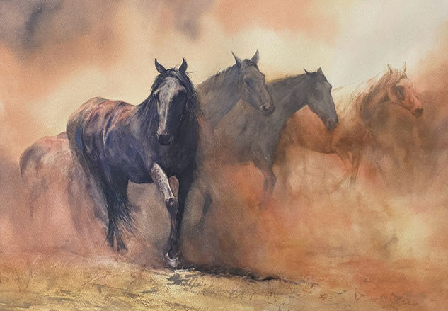 Polvareda Watercolour Paper Animals