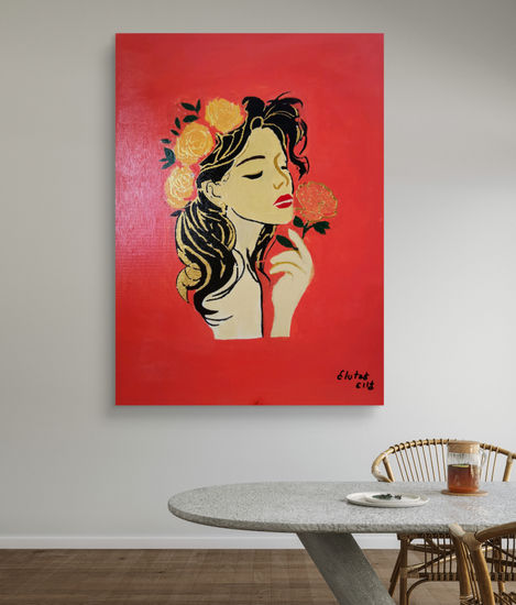 Belleza Artistica Acrílico Lienzo Retrato