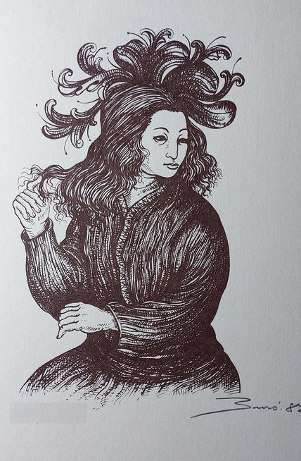 La Dama de los Rizos.