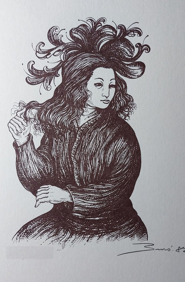 La Dama de los Rizos.