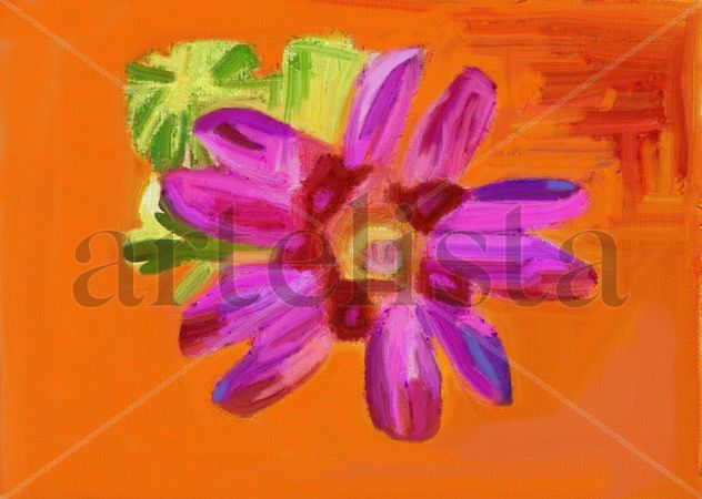 imprexpresionismo - flores de Castilla La Mancha IX