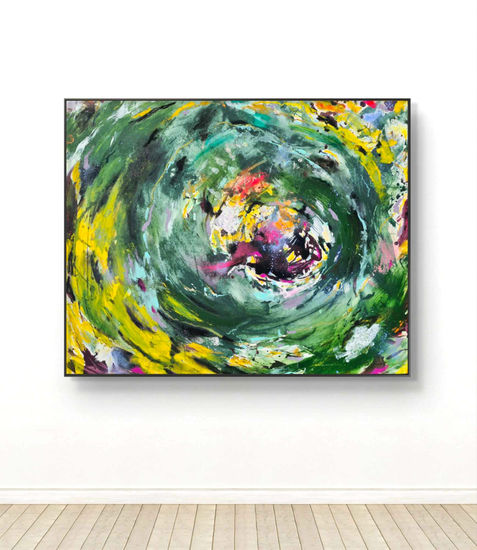 Tempest Echoes Media Mixta Lienzo Otros