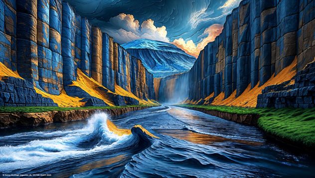 El Cañon Stuðlagil Imposible (8)