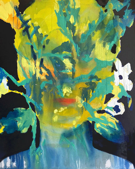 Flowery soul Media Mixta Lienzo Desnudos
